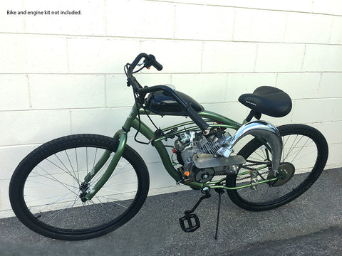 79cc Expansion Chamber Muffler with Adapter - Gasbike.net