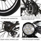ANCHEER Electric Mountain Bike with 36V, 8AH Removable Lithium-Ion Battery 250W Electric Bike for Adults with Battery Charger - Gasbike.net