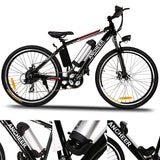 ANCHEER Electric Mountain Bike with 36V, 8AH Removable Lithium-Ion Battery 250W Electric Bike for Adults with Battery Charger - Gasbike.net