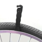 Bike Tire Lever - Premium Hardened Plastic Levers to Repair Bicycle Tube - Must Have Tool Kit for Road Bicyclist - Set of 3 - 5 Colors Available (Black / Silver / Gold / Pink / Red) - Gasbike.net