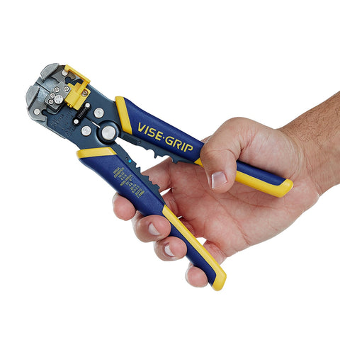 IRWIN VISE-GRIP 2078300 Self-Adjusting Wire Stripper, 8" - Gasbike.net