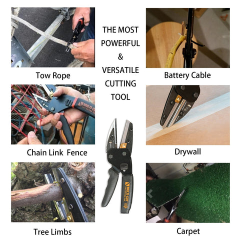 Multi-cut 3-in-1 cutting Tool - Utility Knife& Pruning Shears, 2017 New design Stainless Steel Best Handi-cut Set For wire, Gardening, Rope¡ - Gasbike.net