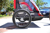 Allen Sports Deluxe 2-Child Steel Bicycle Trailer, Red - Gasbike.net