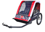 Allen Sports Deluxe 2-Child Steel Bicycle Trailer, Red - Gasbike.net