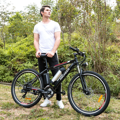 ANCHEER Electric Mountain Bike with 36V, 8AH Removable Lithium-Ion Battery 250W Electric Bike for Adults with Battery Charger - Gasbike.net