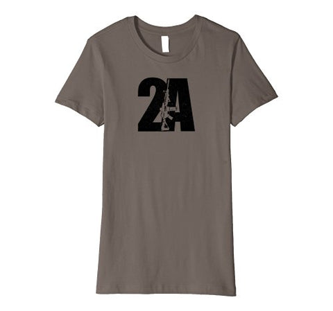 2nd Amendment Rifle Outline Shirt for Men and Women - Gasbike.net