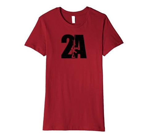 2nd Amendment Rifle Outline Shirt for Men and Women - Gasbike.net