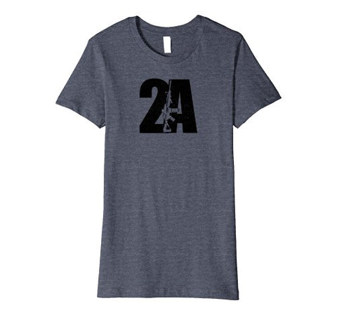 2nd Amendment Rifle Outline Shirt for Men and Women - Gasbike.net