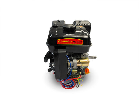 GasBike 196cc Electric Start 6.5HP Gasoline Engine - OHV 4-Stroke - Gasbike.net