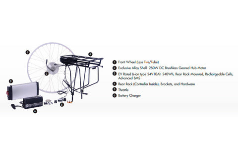 Currie Electro-Drive® Conversion Kit 2 - Gasbike.net