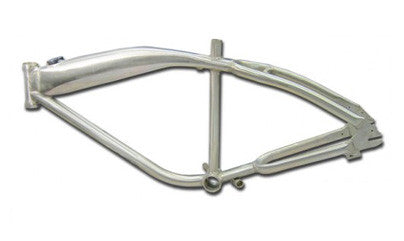 Gasbike GT Aluminum Bike Frame With Built-in Gas Tank - Non-Polished - Gasbike.net