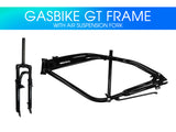 Gasbike GT Aluminum Bike Frame with Air Suspension Fork - Gasbike.net