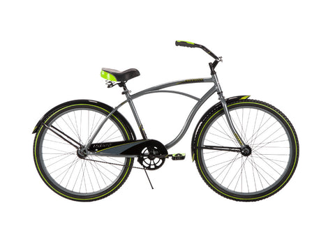 26" Huffy Men's Cranbrook Cruiser Bike, Charcoal - Gasbike.net