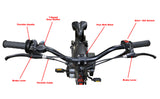 PHATMOTO™ Rover 2023 - 79cc Motorized Bicycle 7-Speed (Matte Black) - Gasbike.net