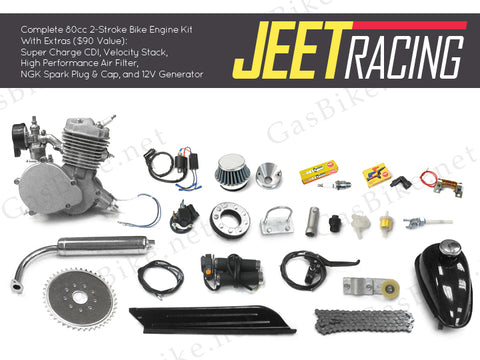 Jeet Racing 80cc Bicycle Engine Kit - Gasbike.net