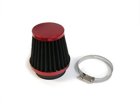 Mesh Air Filter - Red - Gasbike.net