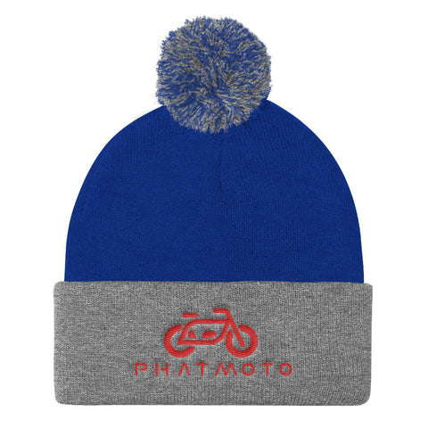 Phatmoto Pom Pom Knit Cap - Gasbike.net