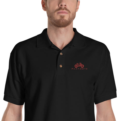 Phatmoto Embroidered Polo Shirt - Gasbike.net