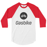 3/4 Sleeve Gasbike Shirt - Gasbike.net