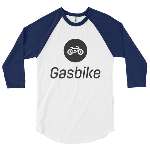 3/4 Sleeve Gasbike Shirt - Gasbike.net