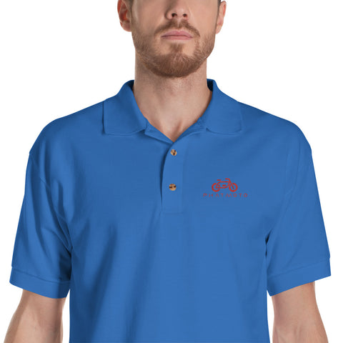 Phatmoto Embroidered Polo Shirt - Gasbike.net