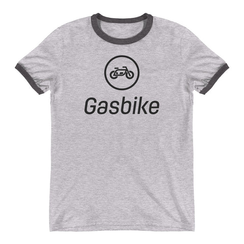 Gasbike Ringer T-Shirt #1 - Gasbike.net