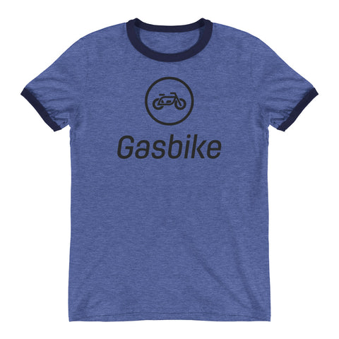 Gasbike Ringer T-Shirt #1 - Gasbike.net
