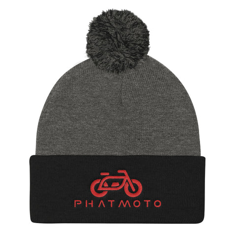 Phatmoto Pom Pom Knit Cap - Gasbike.net