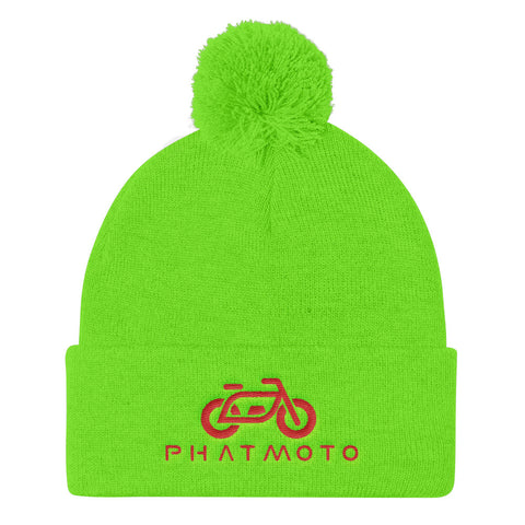 Phatmoto Pom Pom Knit Cap - Gasbike.net