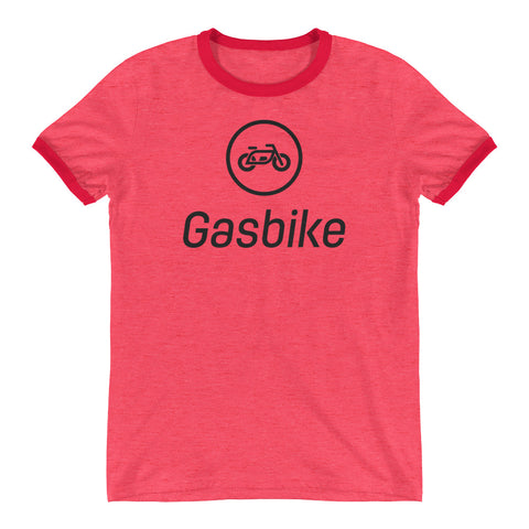 Gasbike Ringer T-Shirt #1 - Gasbike.net