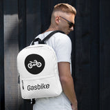 Gasbike Backpack - White #1 - Gasbike.net