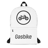 Gasbike Backpack - White  #2 - Gasbike.net