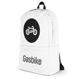 Gasbike Backpack - White #1 - Gasbike.net