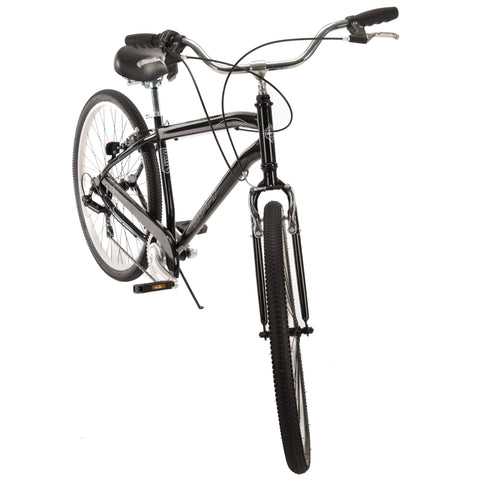 27.5" Huffy Mens' Parkside 7-Speed Bike, Black - Gasbike.net