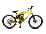 PHATMOTO™ Rover 2023 - 79cc Motorized Bicycle 7-Speed (Yellow) - Gasbike.net
