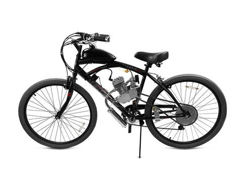 Raw Racer 66cc/80cc Motorized Bicycle - Gasbike.net