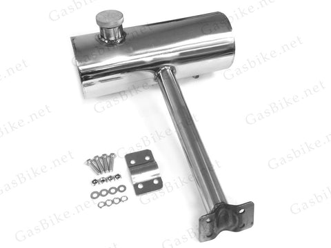 Seat Post Rear Gas Tank 2.0L - Chrome or Black - Gasbike.net