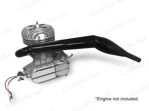 Thrust Racing Muffler - Black - Gasbike.net