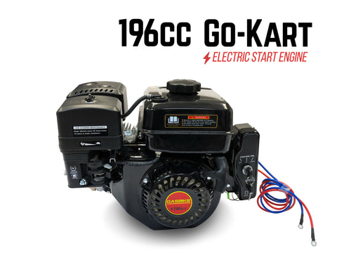 196cc Go-Kart Engine Only - Electric Start - Gasbike.net