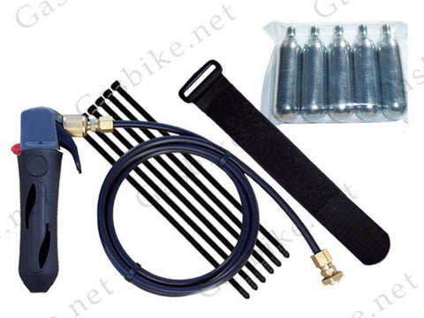 Nitrous Oxide Kit for 48cc/49cc and 66cc/80cc, with 5 refills (Free Shipping) - Gasbike.net