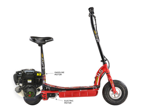 eZip 4.5 Gas & Electric Scooter (Free Shipping) - Gasbike.net