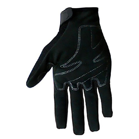CRAZY AL’S SCOYCO MC24 Motorcycle Gloves Sports Protective Gear Shock Resistant Padded Full Finger Safety Breathable Motorcycle Gloves (M, Black) - Gasbike.net