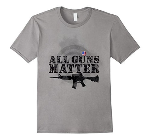 Mens All guns matter tshirt 4th july fourth patriotic shirt - Gasbike.net