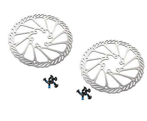 BlueSunshine Cycling Bicycle Bike Brake Disc Stainless Steel Rotors 160mm G3 With Bolts - Gasbike.net