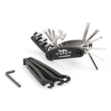 WOTOW 16 in 1 Multi-Function Bike Bicycle Cycling Mechanic Repair Tool Kit With 3 pcs Tire Pry Bars Rods - Gasbike.net