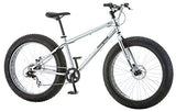 Mongoose Men's Malus Fat Tire Bike, Silver 26” - Gasbike.net