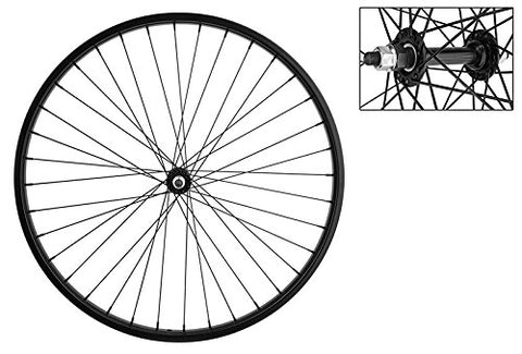 Wheel Master Front Bicycle Wheel 26 x 1.75/2.125 36H, Steel, Bolt On, Black - Gasbike.net