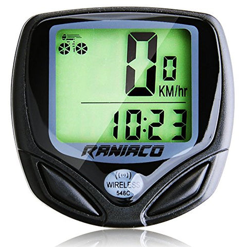 Raniaco Bike Computer, Original Wireless Bicycle Speedometer, Bike Odometer Cycling Multi Function - Gasbike.net