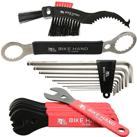 BIKEHAND Complete Bike Bicycle Repair Tools Tool Kit - Gasbike.net