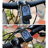 Suaoki Wireless 2.4GHz Transmission Bike Cycling Computer with Cadence Sensor Bicycle Speedometer Odometer Track Calories User A/B Backlight Water Resistant etc 22 Function - Gasbike.net